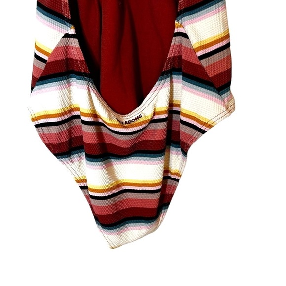 Billabong Easy Daze Swimsuit- Lace Up Stripe Swimsuit - Picture 10 of 14